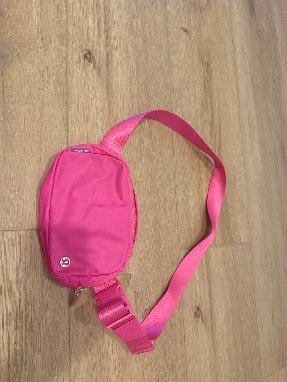 lululemon athletica Hot Pink Crossbody Waist Bag